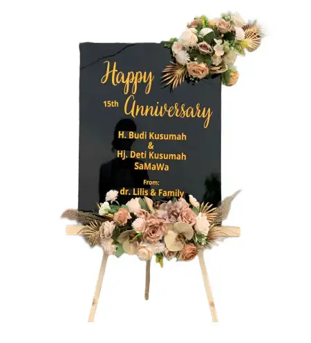 Papan Bunga Akrilik ngada